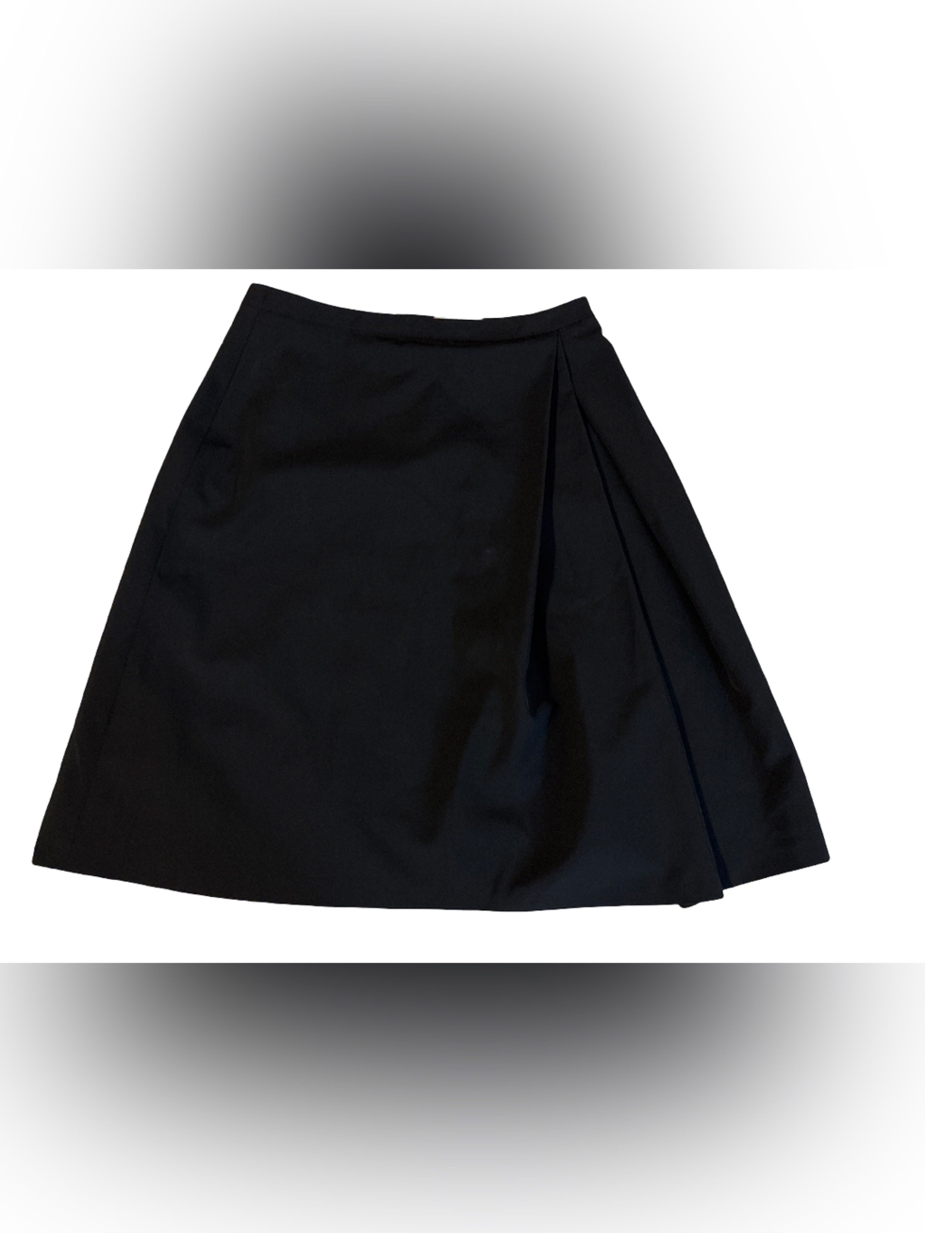 Boss Black Lined Skirt With Side Zip